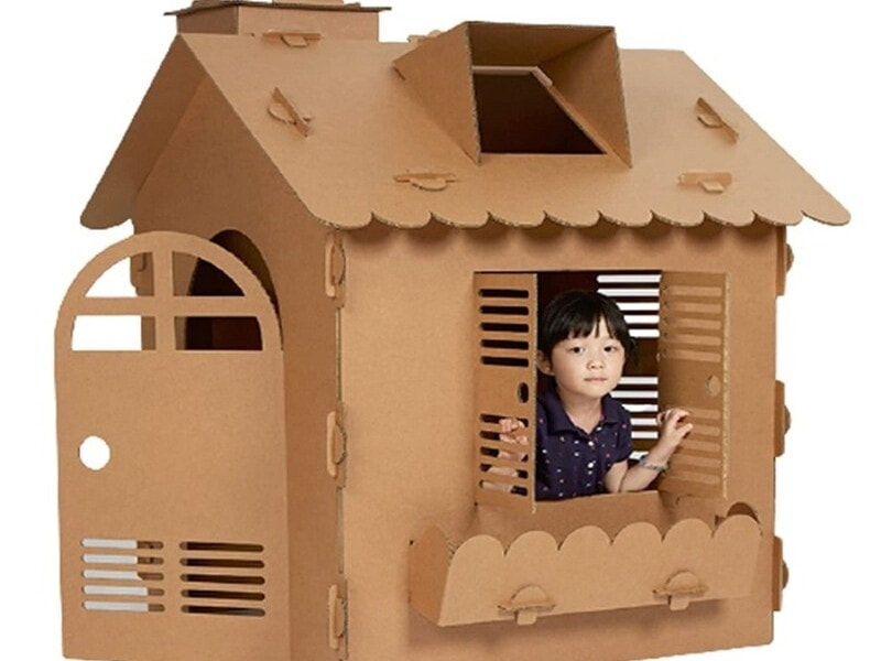 Làm lều bằng thùng carton có lợi ích gì?