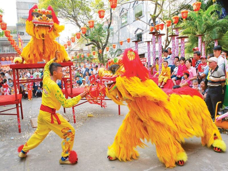 Thách thức ít ai biết khi trình diễn múa lân Trung thu