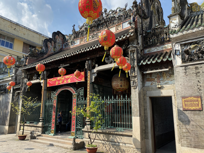 Chùa Bà Thiên Hậu- Địa điểm đi chơi Trung thu ở Sài Gòn