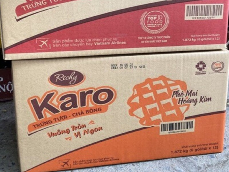 Thùng đựng bánh 8 Hopinoffset - Chuyên sản xuất bao bì ngành thực phẩm Việt Nam Hopinoffset.com