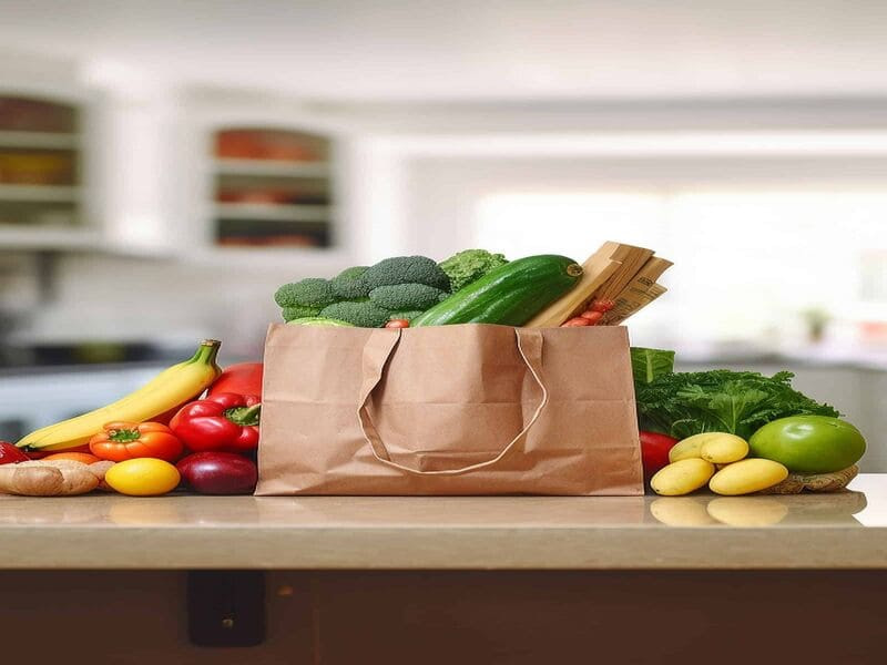 Các mẫu túi giấy nông sản (Dành cho bán lẻ & trưng bày)