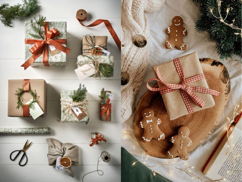 Hướng dẫn cách làm hộp quà Noel bằng giấy tại nhà đơn giản 15 Cách 1: Gấp hộp quà Noel bằng giấy (Origami)