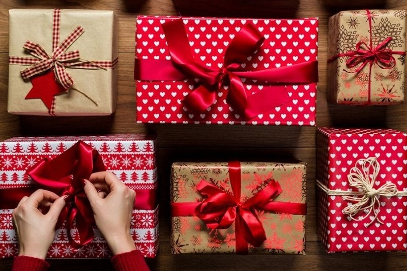 cách làm hộp quà giáng sinh, mẫu hộp quà giáng sinh đẹp