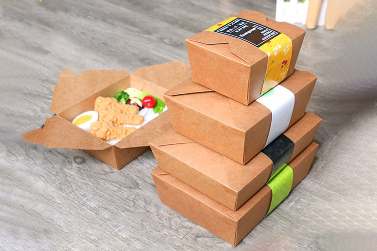Các mẫu in hộp giấy đựng đồ ăn được ưa chuộng