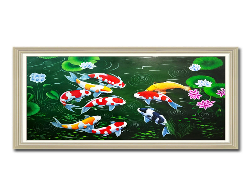 Tranh Cửu ngư quần hội