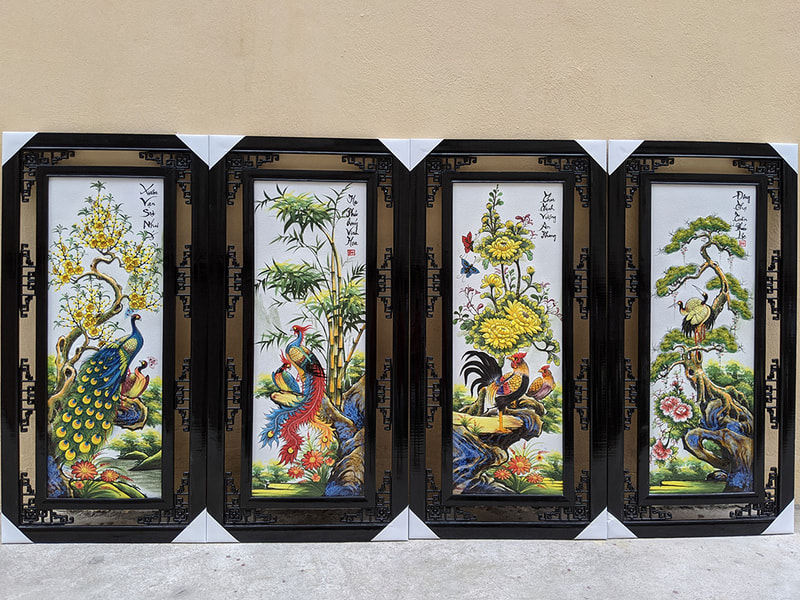 Tranh Tứ quý
