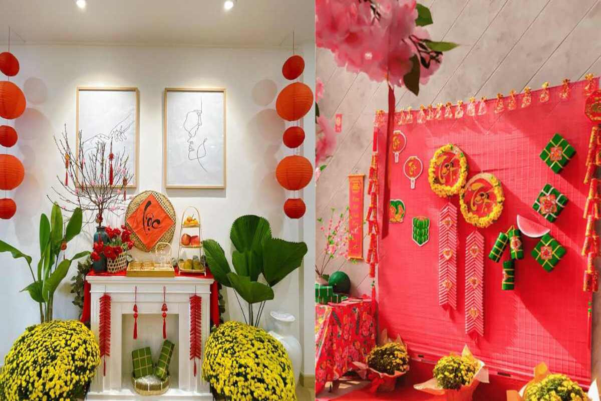 Top các món đồ trang trí Tết tạo sắc xuân rực rỡ