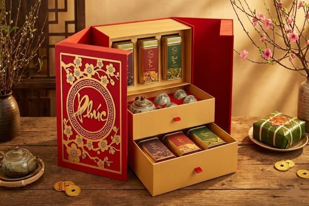 Bao bì quà Tết độc đáo