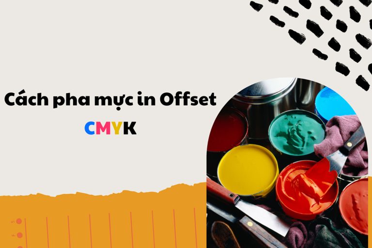 Pha mực in Offset