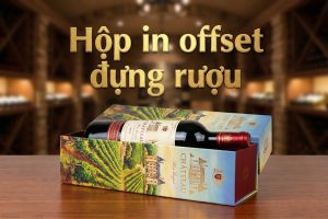 Hộp in offset đựng rượu