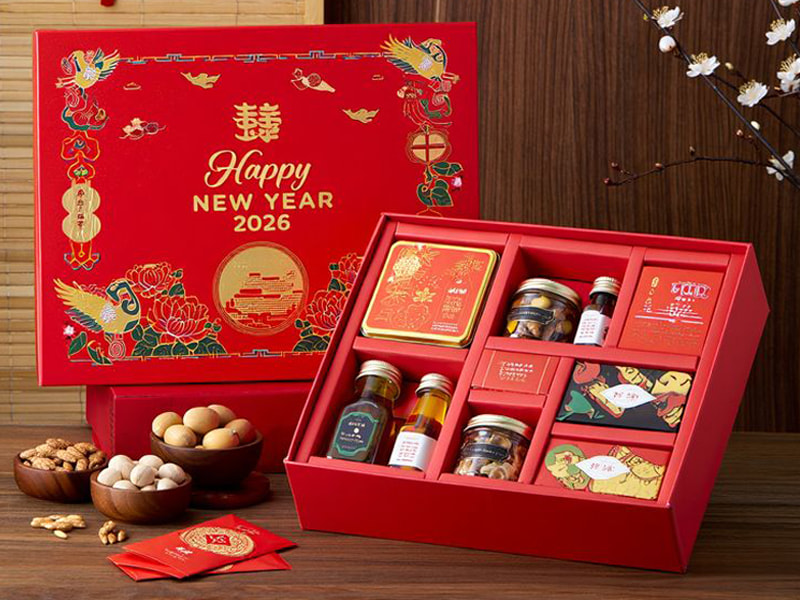 Hộp in offset đựng quà Tết: Giải pháp nâng tầm thương hiệu 13 Hộp quà Tết cho đối tác, khách hàng