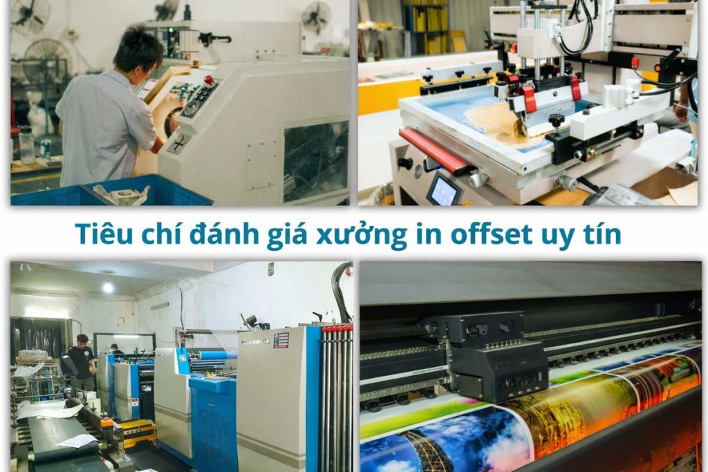 Chọn xưởng in offset uy tín: Doanh nghiệp đừng bỏ qua 5 tiêu chí này 6 Tiêu chí đánh giá xưởng in offset uy ín