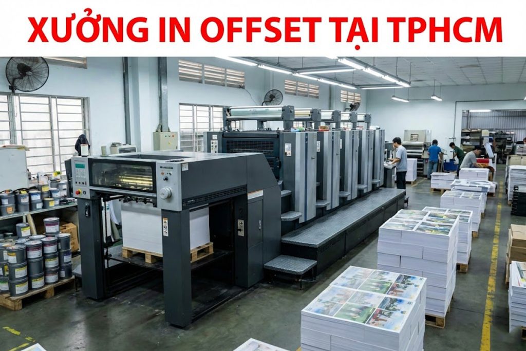 Xưởng in offset tại TPHCM